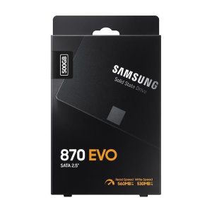 Samsung 870 EVO 500GB, 2.5" (560/530 MB/s)